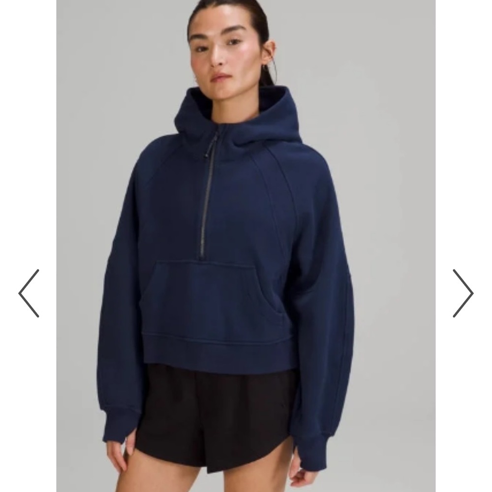 Lululemon Scuba Oversized Half Zip Hoodie